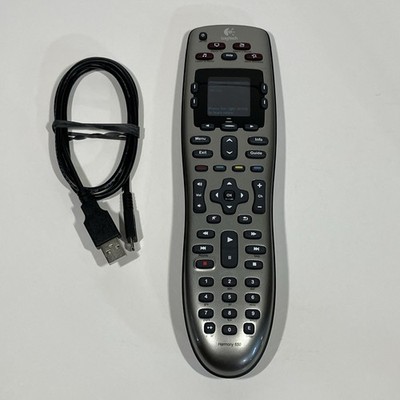 Logitech Harmony 650 Universal Remote Control Color Screen Silver