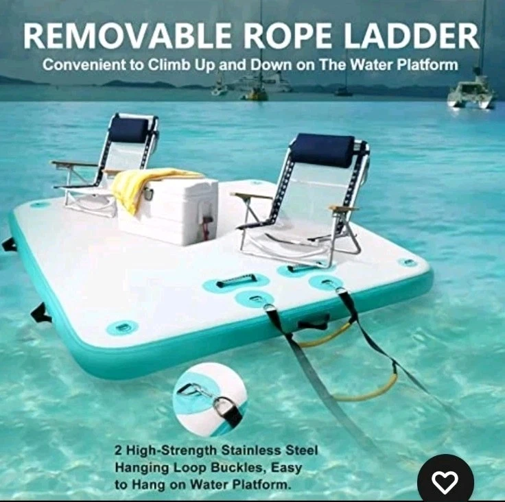 🛥️NEW ob~Tonkaum~6.5ft X 9ft Work Dock Or Pleasure Platform~Swimming~Float🚤👀 - Image 2 of 4