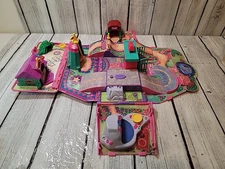 Vintage Galoob Pound Puppies Van Bus Circus Playground 1995