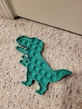 Green Dinosaur Tactile Sensory Pop It Fidget Toy