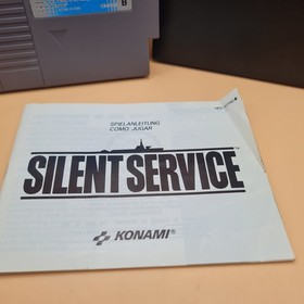Silent Service Nintendo NES guter Zustand CIB OVP Retro
