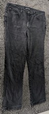 Lee Relaxed Fit 1889 Jeans 14 Long Women's Black Denim