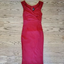 Modcloth XS Lady Love Song Bodycon Dress EUC Party Flirty Cocktail CherryGirl