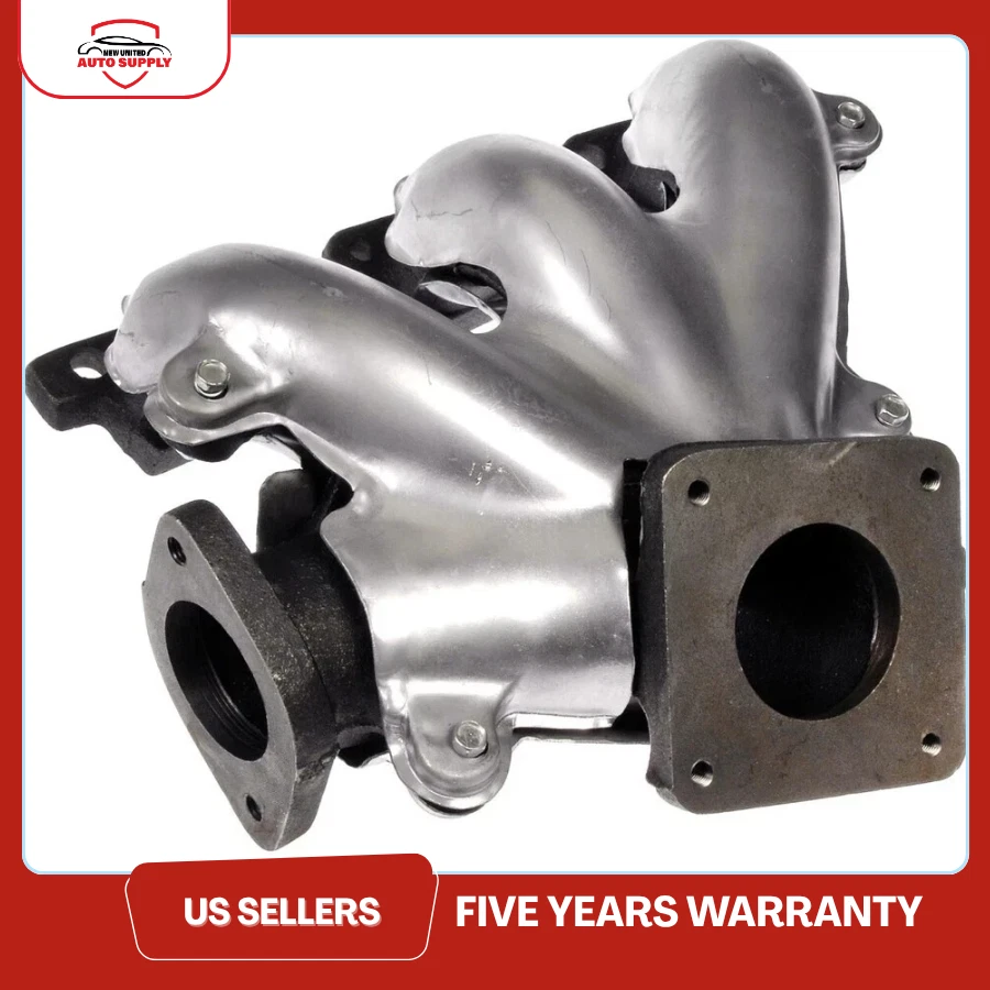 Kit colector de escape Dorman 674-983 lado derecho pasajero para VW Town and Country Foto 2 de 3