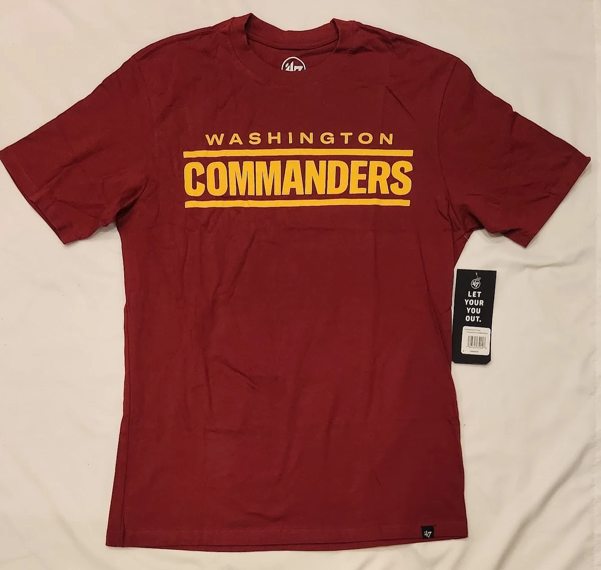 T-shirt NFL Washington Redskins Commanders - Calendrier 2019 - Homme XL - Rouge