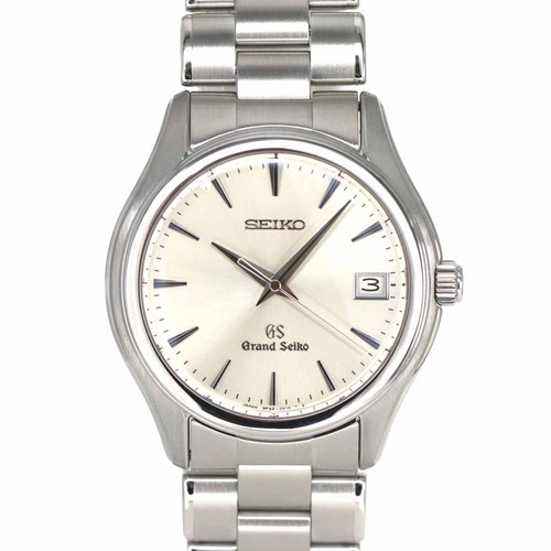 SEIKO WATCH GS GRAND SEIKO SBGX005 9F62-0A10 QUARTZ SILVER STA...