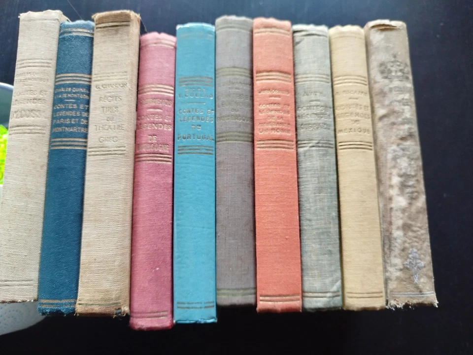 Contes Et Légendes 10 Livres Anciens Nathan - Photo 2/4