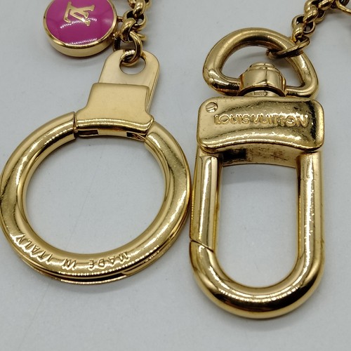 Llavero Louis Vuitton oro rosa 2261643 - Imagen 7 de 11