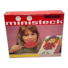 Mosaik Ministeck Prestofix 025 Vintage West Germany 1980 Rummelplatz Rare Mosiac