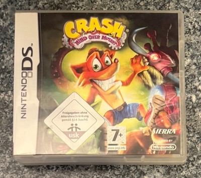 NINTENDO DS CRASH BANDICOOT MIND OVER MUTANT NDS FUNKTIONIERT PERFEKT OVP
