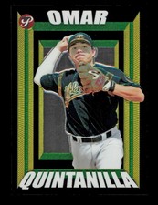 2004 Topps Pristine #166 Omar Quintanilla /499 Oakland Athletics