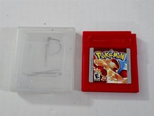 J-499 ORIGINAL NINTENDO GAME BOY POKEMON RED VERSION GAME 