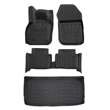 Gummimatten + Kofferraumwanne SET für Renault Zoe Elektro Ab 2018