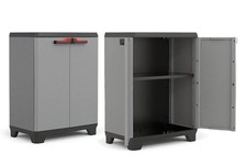 ARMADIO RESINA MOBILE BASSO ESTERNO DA GIARDINO BALCONE TERRAZZO 68X39X90 51017