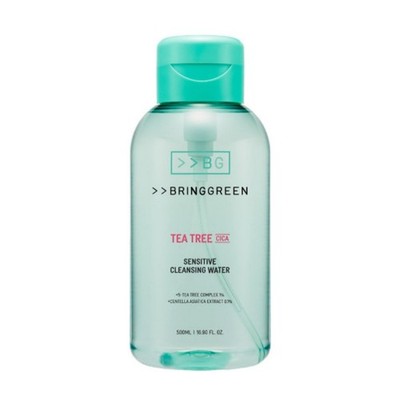 BRING GREEN Tea Tree Cica Sensitive Cleansing Water 500ml