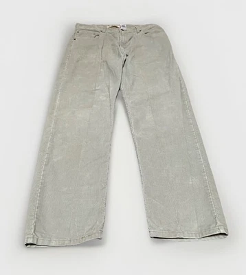 Levi's 559 Men's Beige Relaxed Straight Fit Corduroy Pants Size 38x32 Preowned - Image 1 of 4