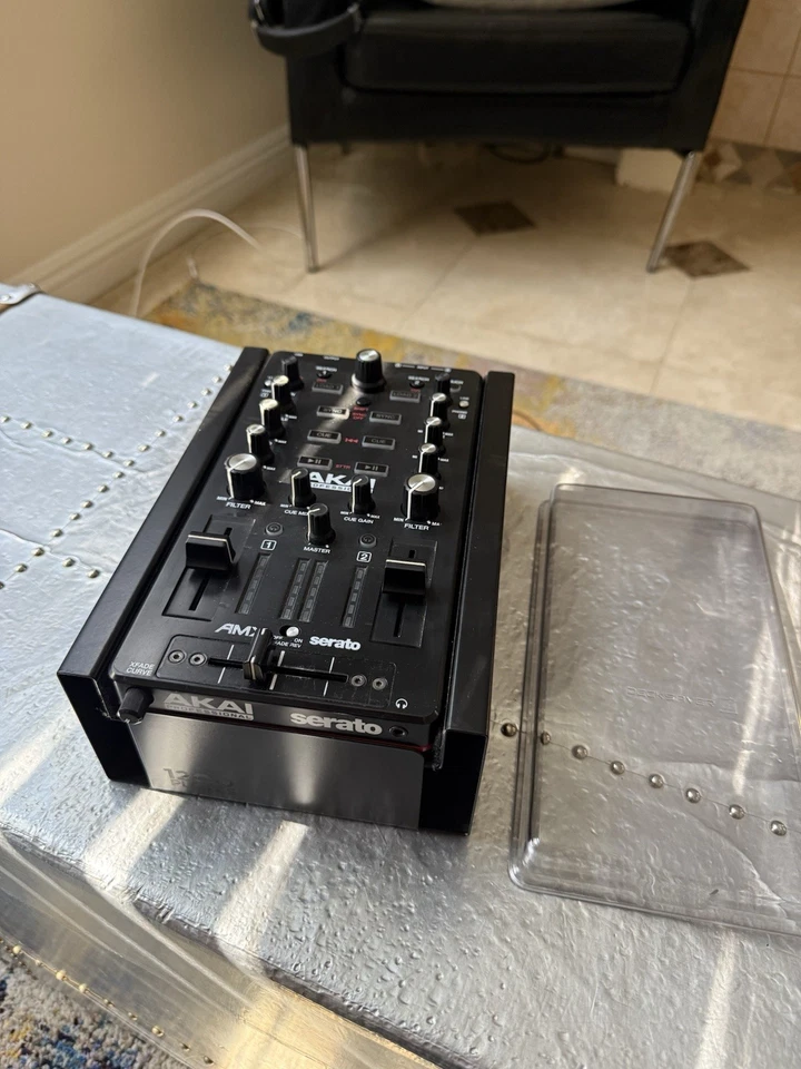 Akai Professional AMX DJ Mixer For Serato DJ Innofader W/ Stand And DeckSaver - Image 2 of 4