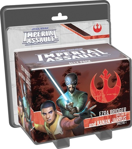 Star Wars Imperial Assault Board Game Ezra Bridger and Kanan Jarrus ALLY PACK - - 第 1/5 張圖片