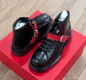 $1250 Mens Salvatore Ferragamo Rugged Platform Lace Up Boots Dark Brown US 9 EE Botas Ferragamo Hombre | eBay main image 3