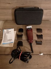 Oster Fast Feed Hair Clippers Set Model 23-51F with 6 Blades Case Working