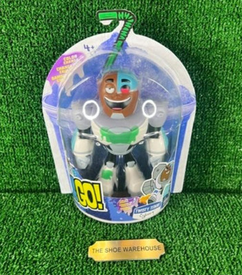 Spin Master DC Comics Teen Titans Go! Twisty Titans Cyborg Color Change NEW