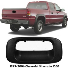 Exterior Tailgate Handle Bezel For 1999-2006 Chevrolet Silverado 1500