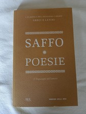 SAFFO - POESIE - BUR, CORRIERE DELLA SERA, 2012