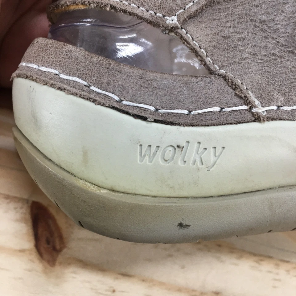 Sandalias Wolky para mujer 36 Venture Fisherman marrón cómodas parte superior baja gancho y bucle Foto 4 de 4