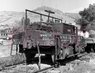 Western Weighing & Inspection Bureau (WW&IB) Test Weight Car 910 - 8x10 Photo
