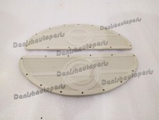 Pair Of Harley Knucklehead Panhead White Floorboards Rubbers for 1940-1965