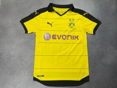 Borussia Dortmund Home 2015/2016 Puma Football Soccer Jersey #12 Rami Size S