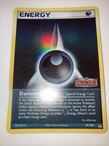 Darkness Energy (Special) - 87/108 - Ex Power Keepers Rare Reverse Holo Stamped