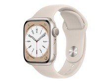 Apple Watch Series 8 GPS Aluminiumgehäuse Sportarmband Smartwatch 3 Jahre Gewähr