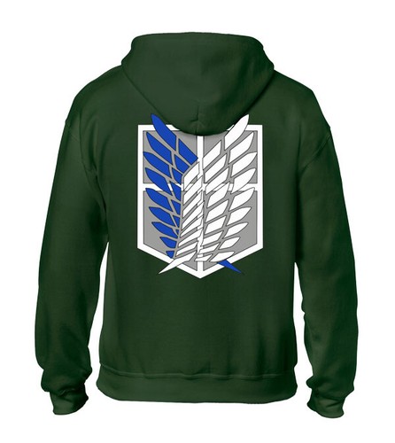 attack on titan scout regiment hoodie
