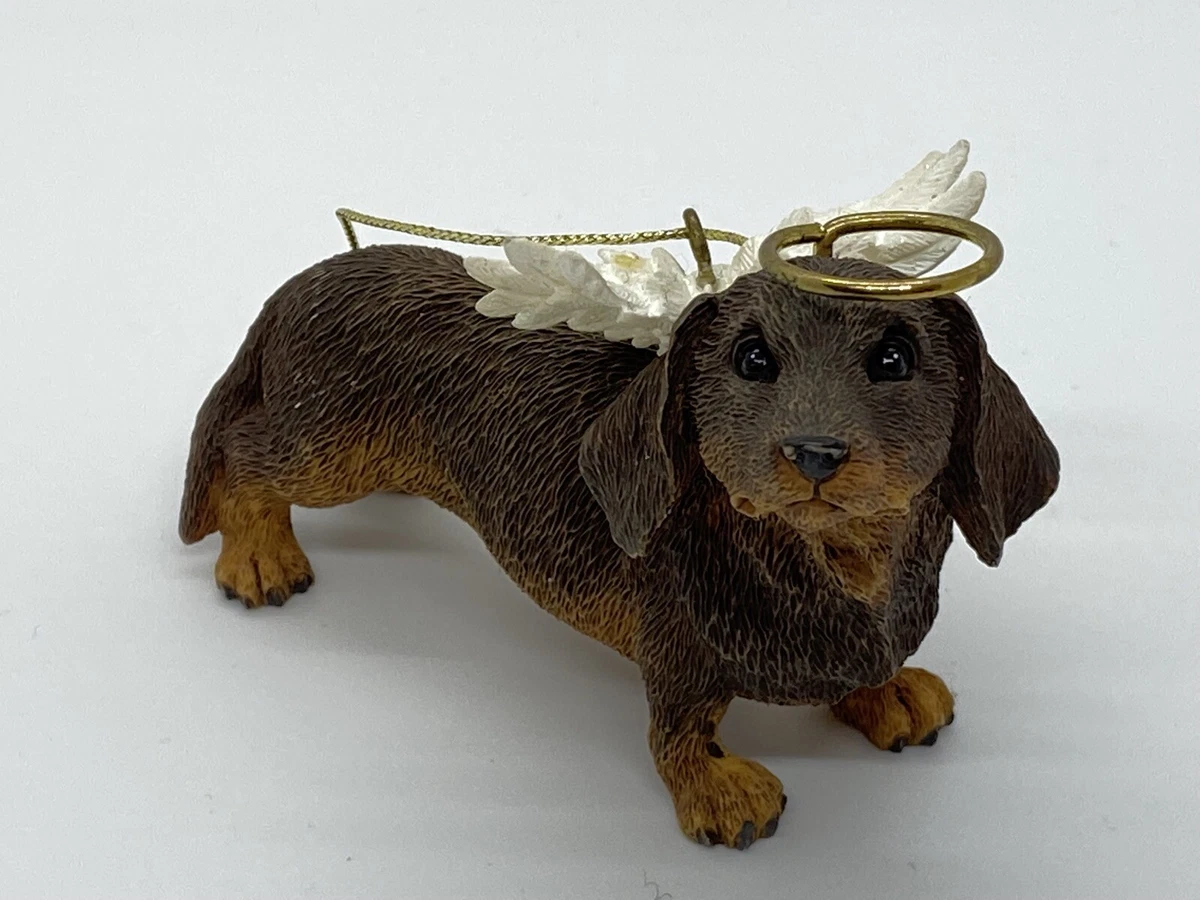 Dachshund angel clearance ornament