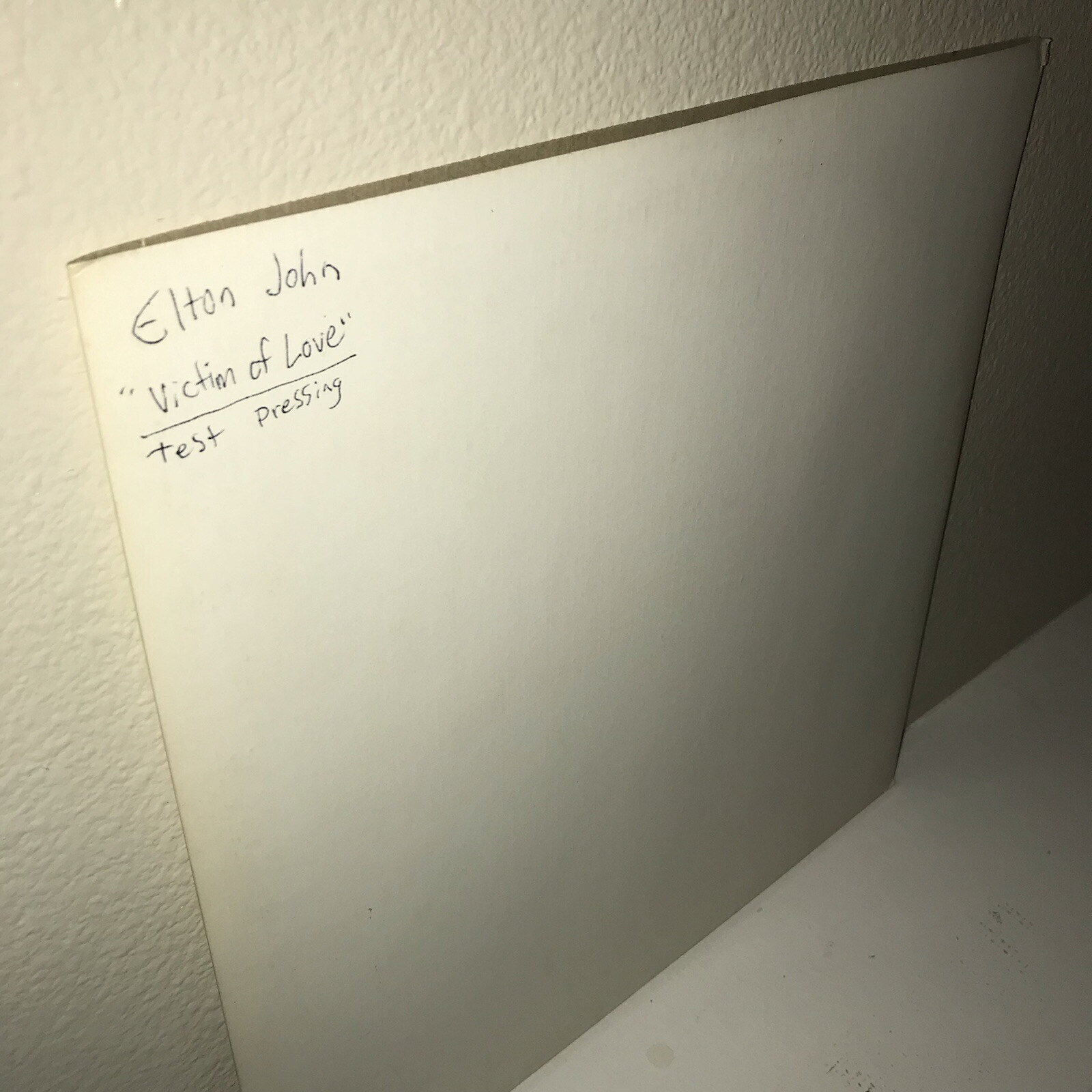 TEST PRESSING Elton John - Victim of Love Vinyl Original Billy Joel Tom Petty Nowy przyjazd, bardzo popularny