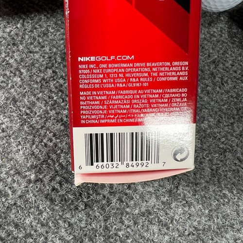 Nike NDX Heat Golf Balls Set of 3 Brand New in Sleeve- Custom Print - Picture 5 of 6