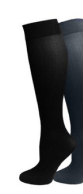 2 Pairs Men Compression Socks Support Stockings Travel Flight Socks Size6-11