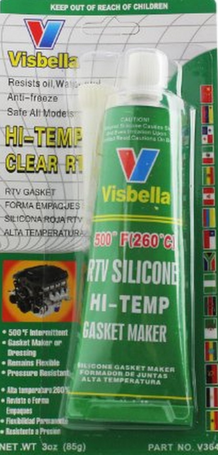 Oven Cooker Door Glass Repair High Temperature Clear Silicone Adhesive Glue 85g