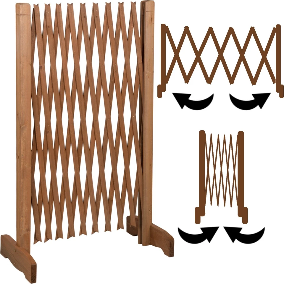 Hunde Türschutzgitter Treppen Schutz Tür Gitter Absperrgitter Sicherheits Zaun - Bild 2 von 4