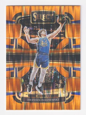 2023-24 Panini Select ORANGE FLASH PRIZM #93 BRANDIN PODZIEMSKI RC
