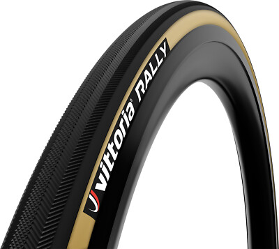 Vittoria Rally Rennrad Schlauchreifen 700 x 21 Bernsteinwand