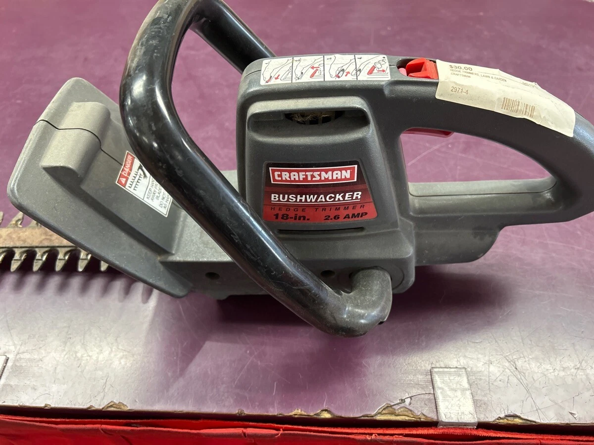 Craftsman bushwacker hedge trimmer deals