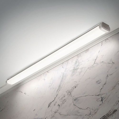 Kellerlampe Led Pureled 36W LED Feuchtraumleuchte IP65 120cm Wannenleuchte Neutralweiß 4000K Werkstatt Garage Keller (1er Set Hoftronic Led 120cm - Foto 11