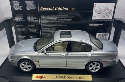 Jaguar Cars Maisto Jaguar X Type MAISTO 1/18 Scale 2001 JAGUAR X