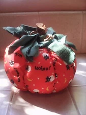 STUFFED HALLOWEEN PUMPKIN