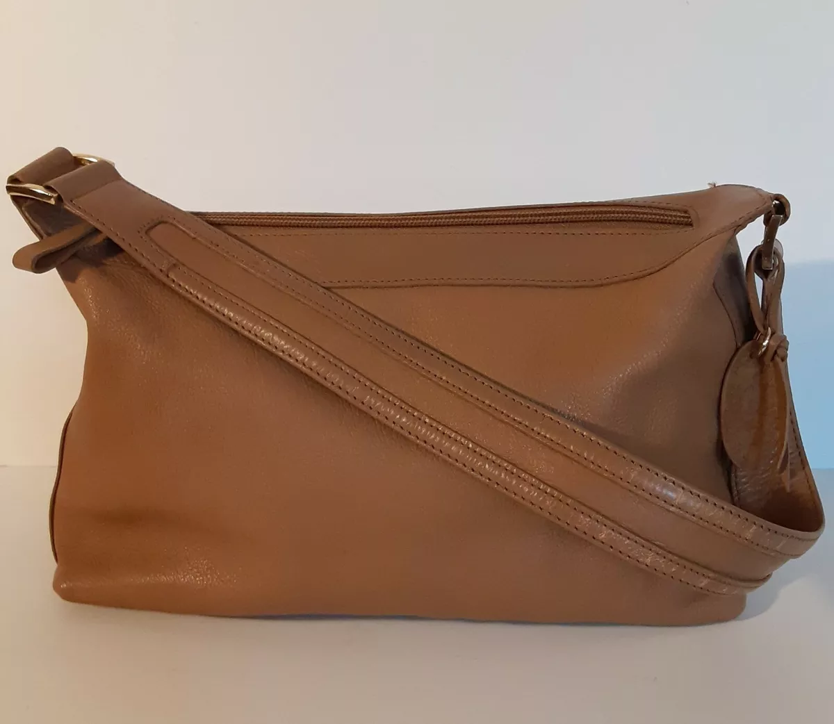 Carmel leather handbag