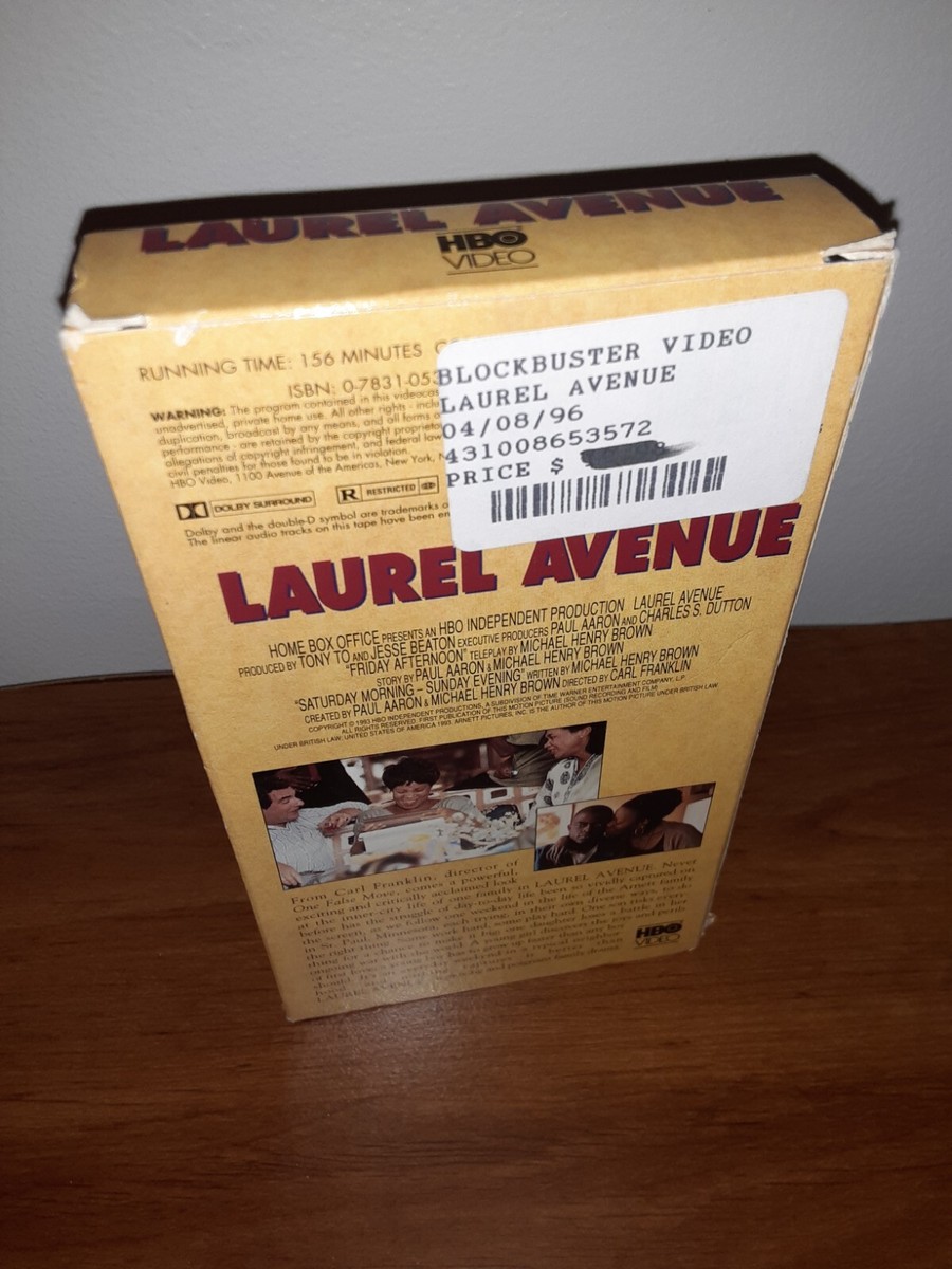 LAUREL AVENUE Directed by Carl Franklin VHS Rare 26359096433 | eBay 