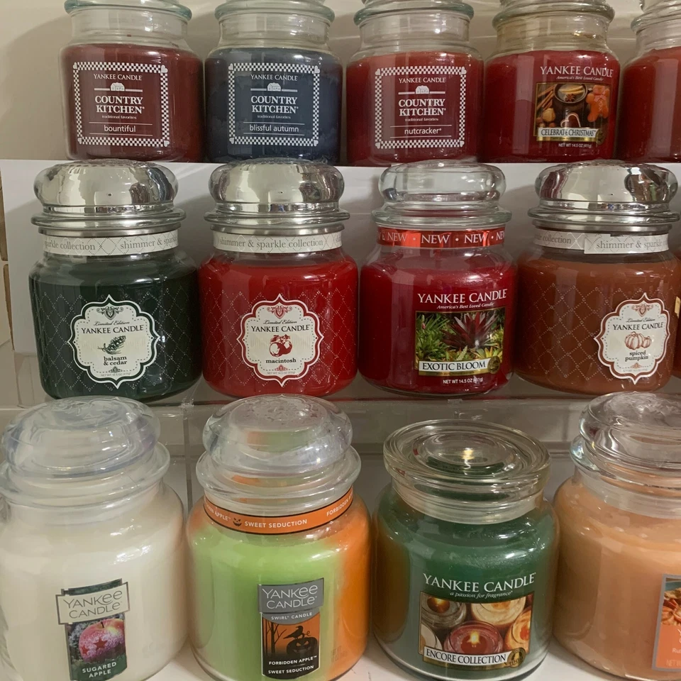 Yankee Candle Original Medium Jar Candle 14.5 oz New & Rare Pick Your Favorite - Image 2 of 4