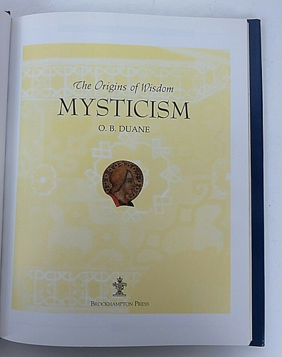The Origins of Wisdom Mysticism VG